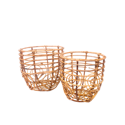 Weave Wicker Basket