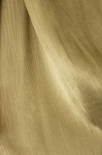 Cuffed Pants in Arabian Gold & Pale Copper